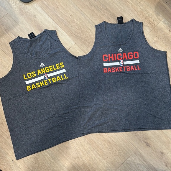 Adidas Lakers Bulls Tank Top bundle size XL - Picture 1 of 1